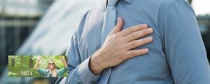 Man in blue shirt with hand over his heart. Achieve Your Dream Series Part 4 - Commitment